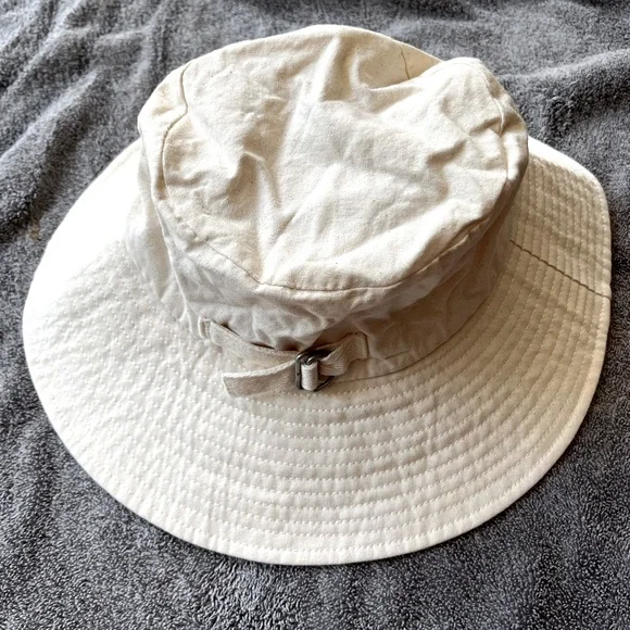 Madewell | Accessories | Madewell Sun Hat Cream Cloth  display picture 3